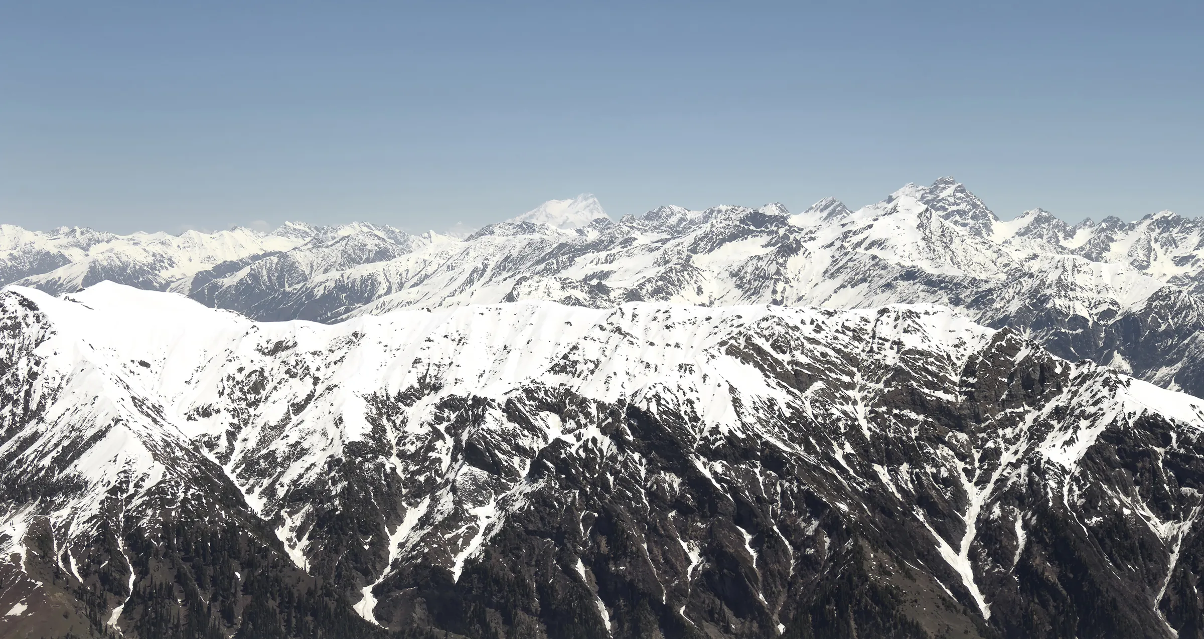 Malika Parbat, from the ridge